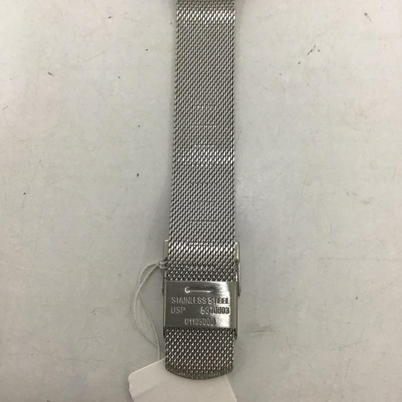 スカーゲン SKAGEN 腕時計 アナログ(クォーツ式) SKW2738 箱有 ロゴ、文字 銀 / シルバー / X 紺 / ネイビー / レディース USED 古着 中古 10134352