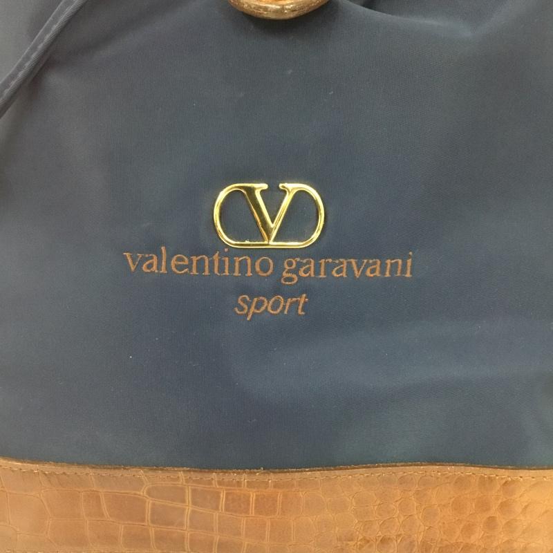 バレンティノ ガラバーニ VALENTINO GARAVANI リュックサック、デイパック リュックサック、デイバッグ ロゴ、文字 紺 / ネイビー / レディース USED 古着 中古 10133234