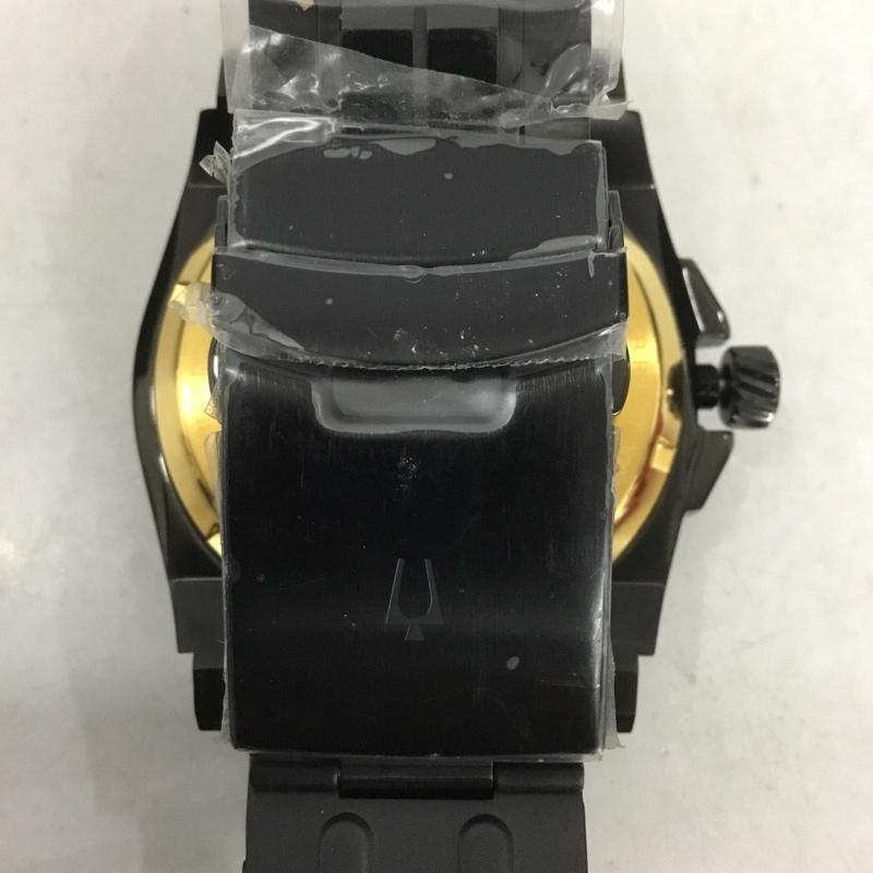 ブローバ BULOVA 腕時計 アナログ(クォーツ式) 98B295 GRAMMY Awards SPECIAL Edition 箱有 ロゴ、文字 黒 / ブラック / メンズ USED 古着 中古 10133891