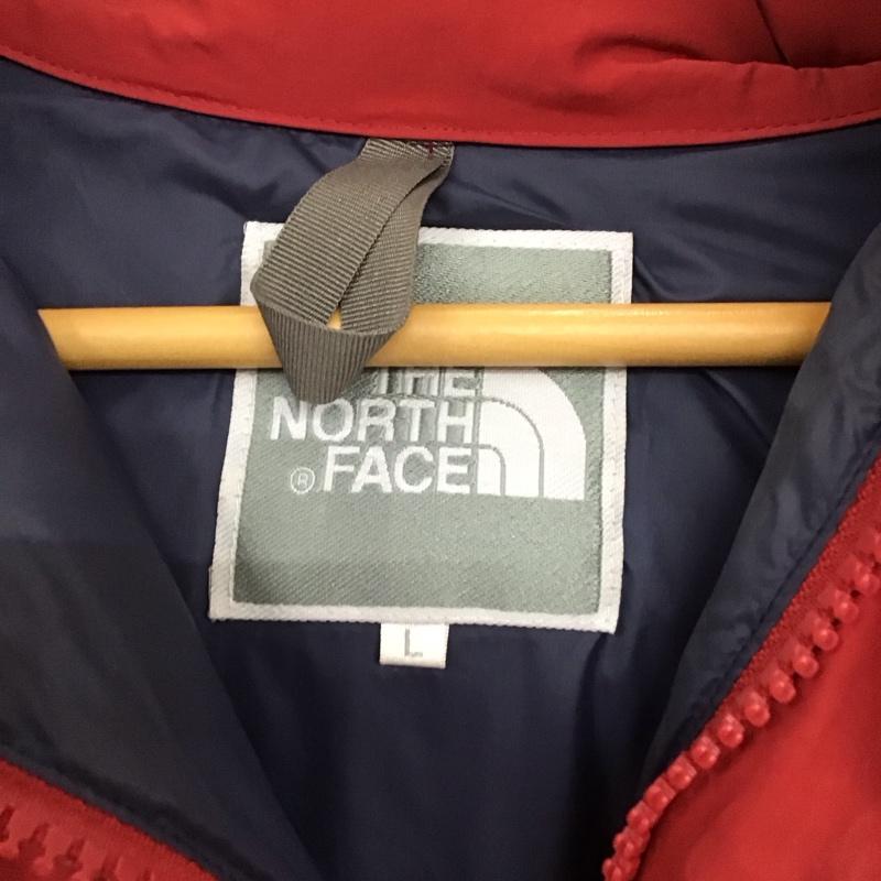 ザノースフェイス THE NORTH FACE ジャケット、上着 ジャケット、ブレザー ndw91637 キャンプシェラショート ダウンジャケット アウター L 無地 赤 / レッド / レディース USED 古着 中古 10135006