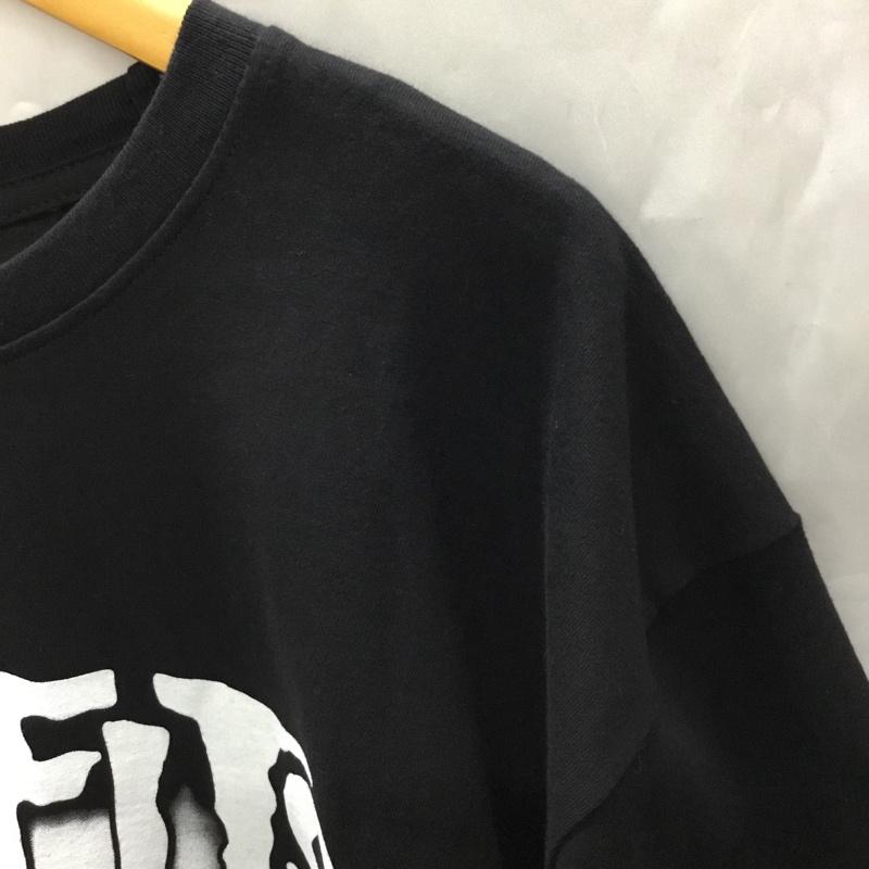 古着 USED Tシャツ 半袖 半袖カットソー プリントTシャツ クルーネックカットソー バンドT XL プリント 黒 / ブラック / メンズ USED 古着 中古 10106890