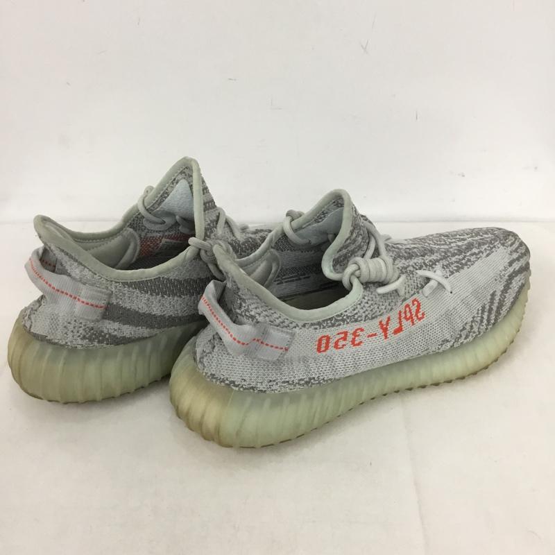 アディダス adidas スニーカー スニーカー B37571 YEEZY BOOST 350 V2 27.5cm 27.5cm ロゴ、文字 灰 / グレー / メンズ USED 古着 中古 10130773