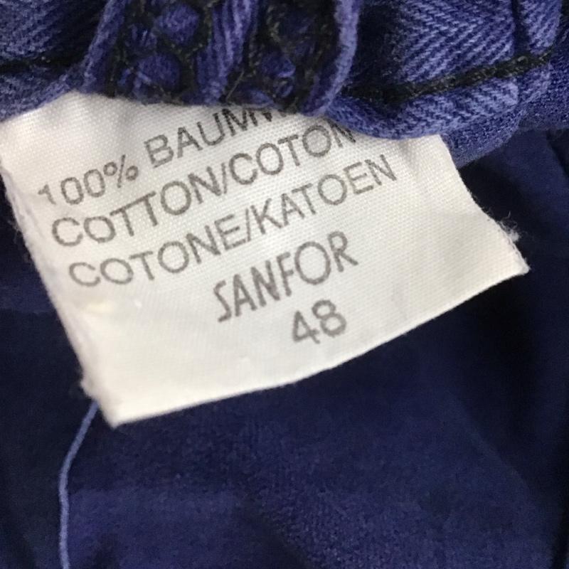 古着 USED パンツ ワークパンツ、ペインターパンツ ミリタリーパンツ ワイドパンツ 48 無地 紺 / ネイビー /  メンズ USED 古着 中古 10126435