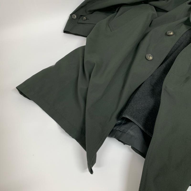 ローレンラルフローレン LAUREN RALPH LAUREN コート コート一般 ライナー付き ロングコート 42 無地 黒 / ブラック / メンズ USED 古着 中古 10012545