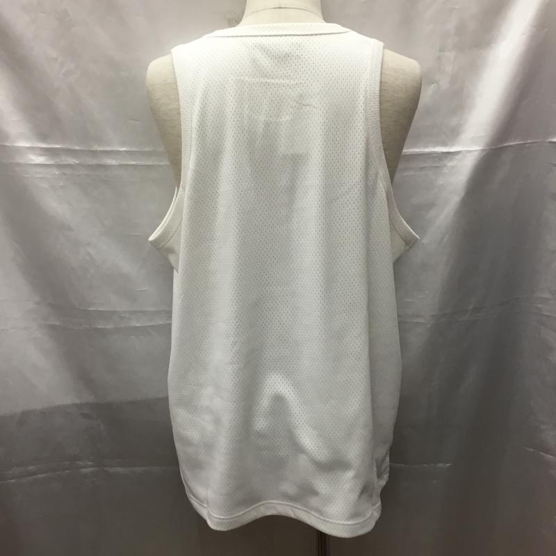 ソフトマシーン Softmachine タンクトップ タンクトップ EAST SIDE TANK メッシュタンクトップ XL ロゴ、文字 白 / ホワイト / メンズ USED 古着 中古 10108822