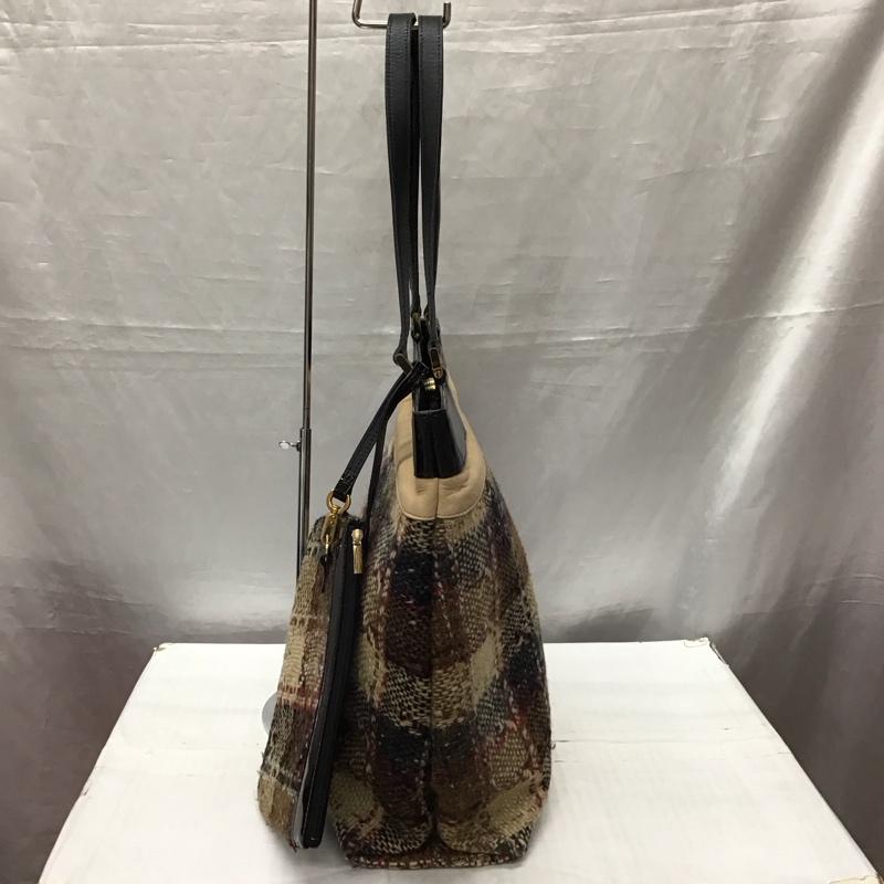 バーバリー BURBERRY トートバッグ トートバッグ ポーチ付 チェック マルチカラー / マルチカラー / レディース USED 古着 中古 10120579