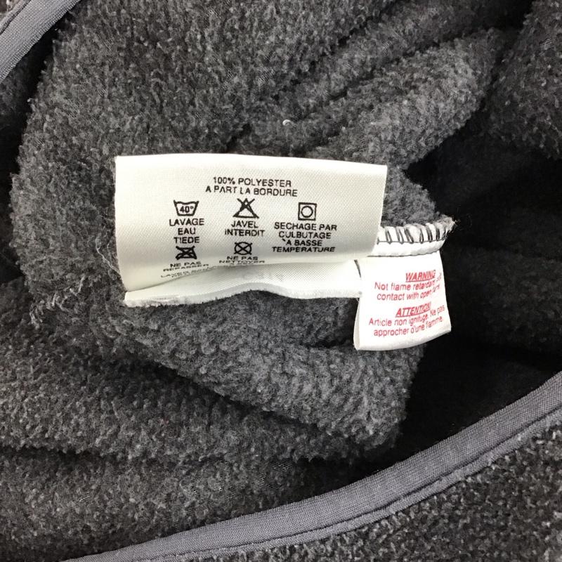 パタゴニア patagonia ジャケット、上着 ジャケット、ブレザー フリースジャケット プルオーバージャケット 古着 80S XL ロゴ、文字 灰 / グレー / メンズ USED 古着 中古 10117567