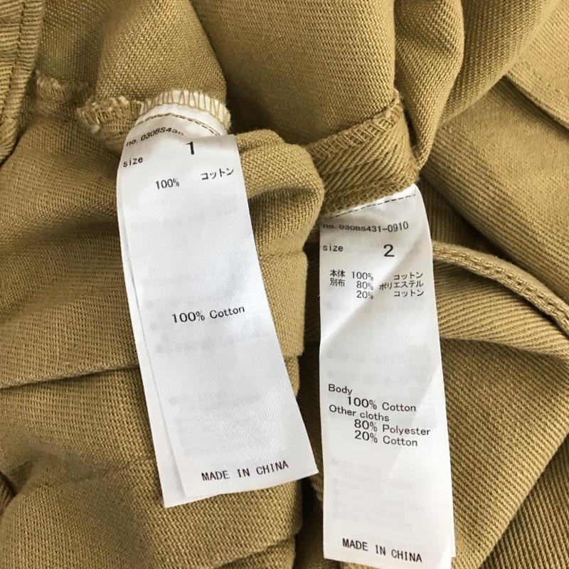 スライ SLY セットアップ セットアップ 030BS430-0920 STITCH WORK ROUNDISH JK ミディスカート ペンシルシルエット 1 無地 ベージュ / ベージュ / レディース USED 古着 中古 10112955