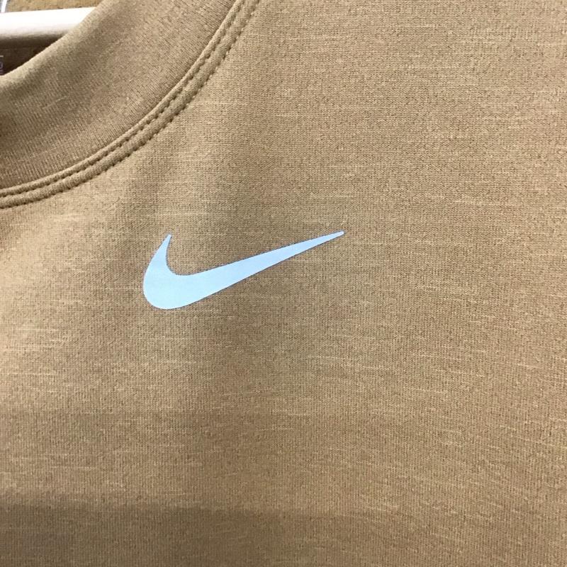 ナイキ NIKE Tシャツ 長袖 AJ8672-790 サーマ スフィア ウィメンズ ランニングトップ タグ付き スポーツウェア S ロゴ、文字 茶 / ブラウン / X 黒 / ブラック / X 橙 / オレンジ / レディース USED 古着 中古 10135565
