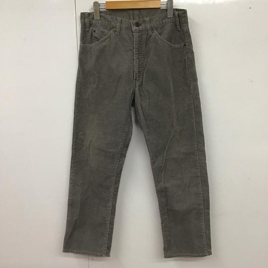 リーバイストラウスアンドコー Levi Strauss & co. パンツ デニム、ジーンズ コーデュロイパンツ スリムパンツ カジュアルパンツ 80s 33インチ 無地 灰 / グレー /  メンズ USED 古着 中古 10126121