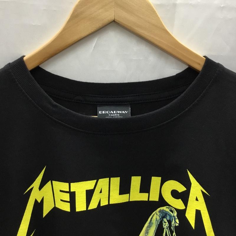 古着 USED Tシャツ 半袖 半袖カットソー プリントTシャツ クルーネックカットソー バンドTシャツ L プリント 黒 / ブラック / メンズ USED 古着 中古 10106955