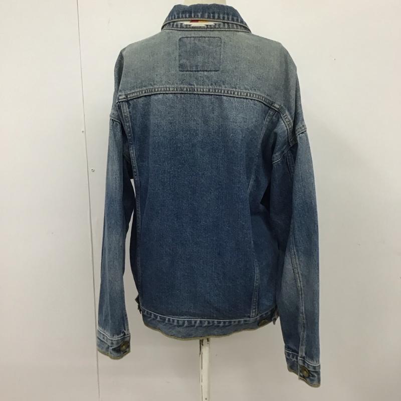 ロデオクラウンズ Rodeo Crowns ジャケット、上着 ジャケット、ブレザー 4208AR10-0500-15 ジージャン デニムジャケット ビッグシルエット S 無地 インディゴ / インディゴ / レディース USED 古着 中古 10110416