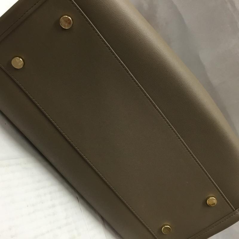 ロペエポール ÉPOR トートバッグ トートバッグ サイドジップトートバッグ 無地 グレージュ / グレージュ / X 橙 / オレンジ / レディース USED 古着 中古 10117137