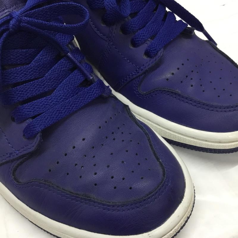 ナイキ NIKE スニーカー スニーカー DA8008-401 WMNS AIR JORDAN 1 LOW SE 24.5cm 箱有 24.5cm ロゴ、文字 青 / ブルー / レディース USED 古着 中古 10116046