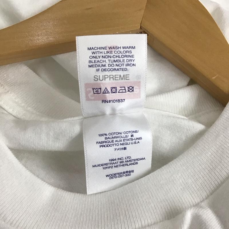 シュプリーム Supreme Tシャツ 半袖 24ss toyMachineWelcomeToHellTee プリントTシャツ XL プリント 白 / ホワイト / メンズ USED 古着 中古 10149544