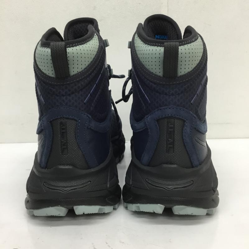 ホカオネオネ HOKA ONEONE アウトドアシューズ アウトドアシューズ 1144651 HOKA ONEONE HOKA X JLAL TOR ULTRA HI ホカ オネオネ ホカ X ジェイラル トゥール ウルトラ ハイ 27.5cm ロゴ、文字 黒 / ブラック / X 紺 / ネイビー / メンズ USED 古着 中古 10116033
