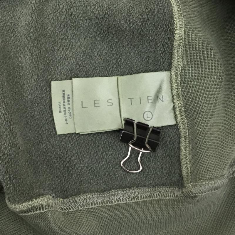 ユーズドクロージング used clothes パーカー 長袖 LES TIEN パーカー L 無地 カーキ / カーキ /  メンズ USED 古着 中古 10124622