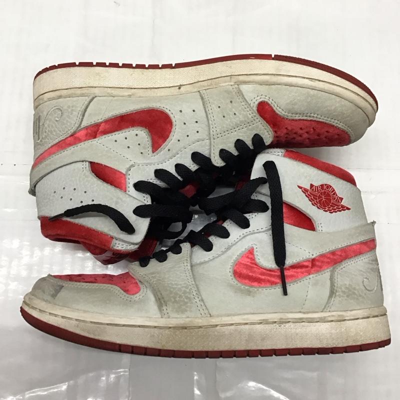 ナイキ NIKE スニーカー スニーカー DV1304-106 WMNS AIR JORDAN 1 HIGH ZOOM CMFT 2 SP 24cm 24.0cm ロゴ、文字 赤 / レッド / X 灰 / グレー / レディース USED 古着 中古 10116060