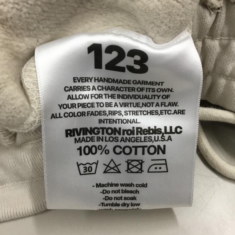 アール123リヴィントンロイレビス RRR123 RIVINGTON roi Rebis パンツ ショートパンツ ハーフパンツ ショートパンツ カジュアルパンツ ロゴ、文字 ベージュ / ベージュ / メンズ USED 古着 中古 10115750