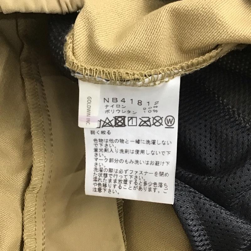 ザノースフェイス THE NORTH FACE パンツ ショートパンツ nb41812 バーブショーツ ハーフパンツ スポーツウェア M ロゴ、文字 ベージュ / ベージュ / メンズ USED 古着 中古 10135732