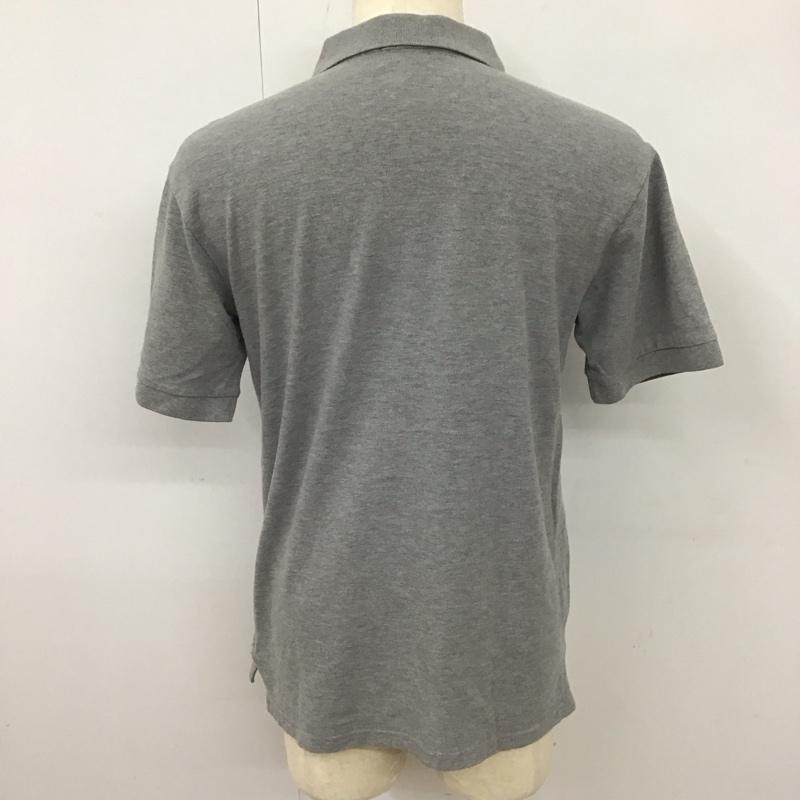 バズリクソンズ Buzz Rickson s ポロシャツ 半袖 半袖ポロシャツ カラーシャツ 半袖カットソー XL ロゴ、文字 灰 / グレー /  メンズ USED 古着 中古 10113108