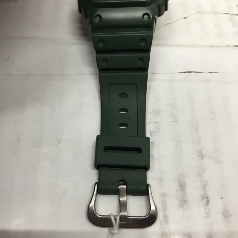 ジーショック G-SHOCK 腕時計 デジタル DW-5600RB 箱有 ロゴ、文字 カーキ / カーキ / メンズ USED 古着 中古 10106512