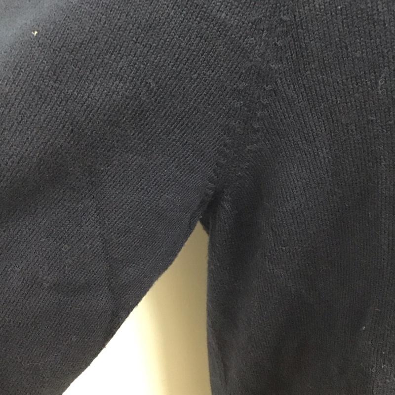ブルックスブラザーズ BROOKS BROTHERS カーディガン 長袖 Vネック カシミヤ混 M 無地 紺 / ネイビー / X 赤 / レッド / メンズ USED 古着 中古 10111243