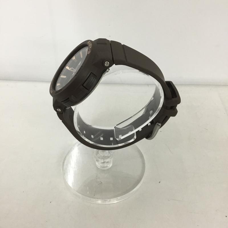 ベイビージー BABY-G 腕時計 アナログ(クォーツ式) BGA-2510 電波ソーラー ロゴ、文字 茶 / ブラウン / レディース USED 古着 中古 10126585