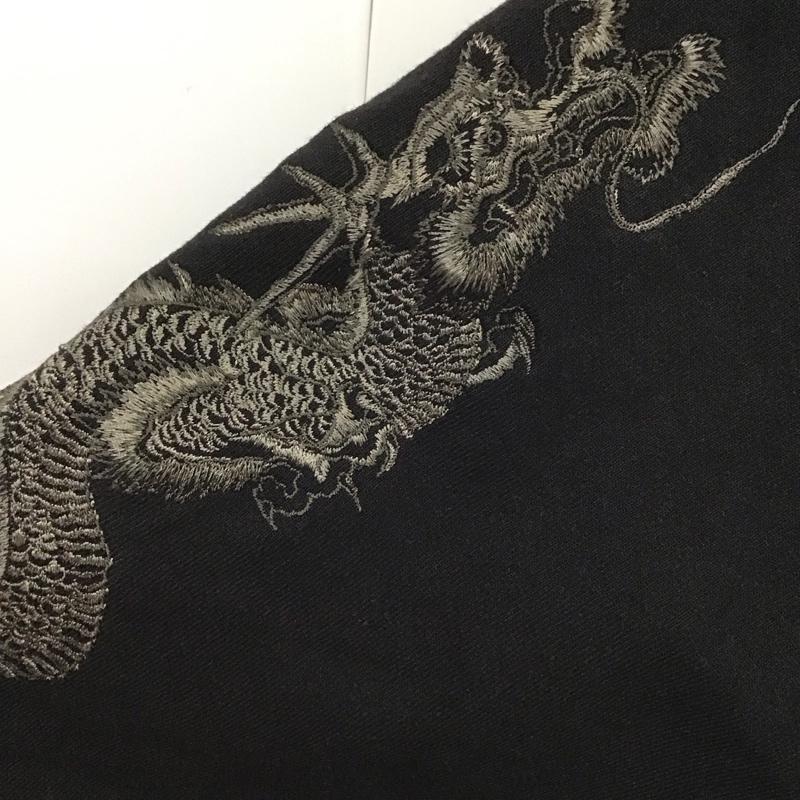 ストレンジトリップ STRANGE TRIP トレーナー 長袖 ST2202-CS3 DRAGON EMBROIDERLY CREW SWEAT XL 刺繍 黒 / ブラック / メンズ USED 古着 中古 10106846