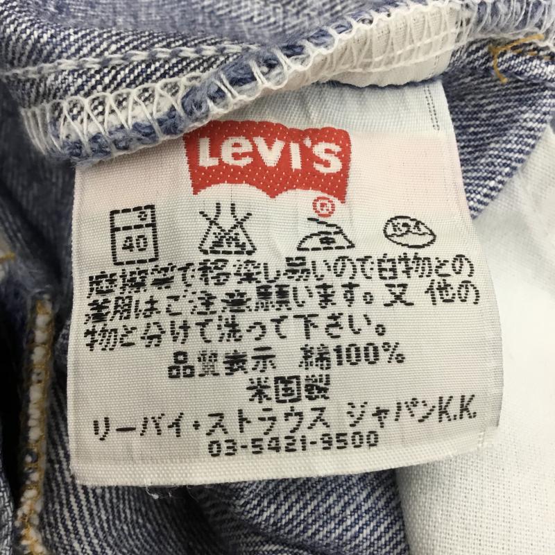 リーバイス Levi s パンツ デニム、ジーンズ 517 USA製 84011-3 31インチ 無地 青 / ブルー /  メンズ USED 古着 中古 10125241