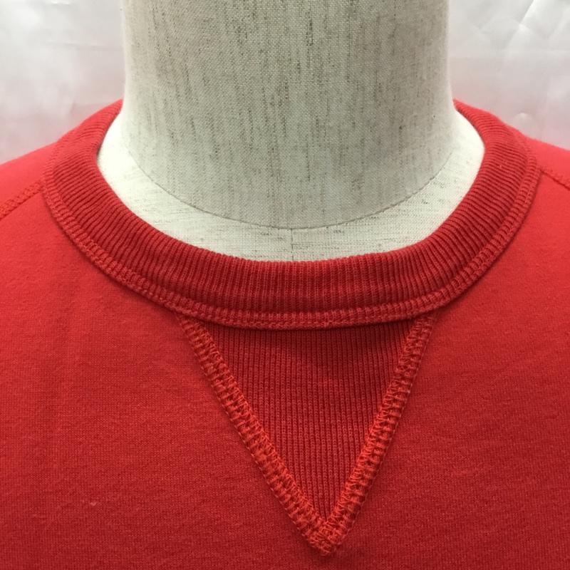 ポロスポーツラルフローレン POLOSPORT Tシャツ 半袖 半袖スウェットカットソー クルーネックカットソー ラグラン L ロゴ、文字 赤 / レッド /  メンズ USED 古着 中古 10108534