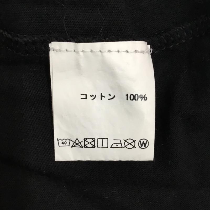 ポーラー POLeR Tシャツ 半袖 クルーネック 胸ポケット S プリント 黒 / ブラック / メンズ USED 古着 中古 10119804