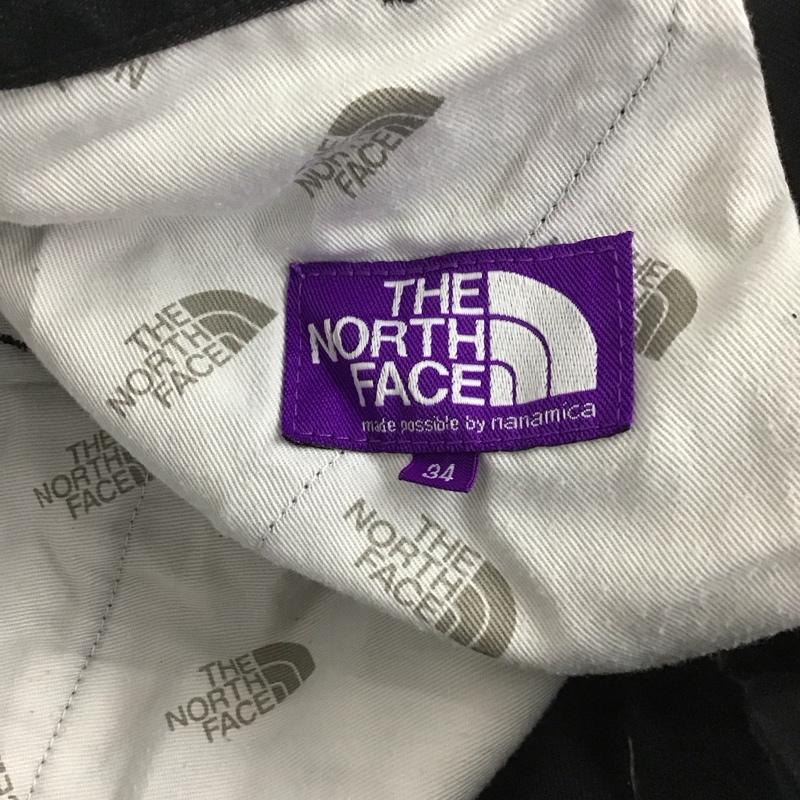 ザ ノースフェイス パープルレーベル THE NORTH FACE PURPLE LABEL パンツ デニム、ジーンズ nt5903n ウェッビングベルトデニムパンツ カジュアルパンツ 34インチ 無地 黒 / ブラック /  メンズ USED 古着 中古 10126314