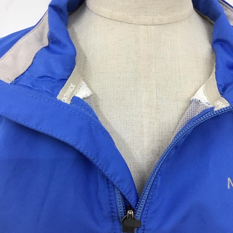 ザノースフェイス THE NORTH FACE ジャケット、上着 ジャケット、ブレザー BG506322 ブルゾン FLIGHT SERIES L ロゴ、文字 青 / ブルー / X 白 / ホワイト / レディース USED 古着 中古 10122135