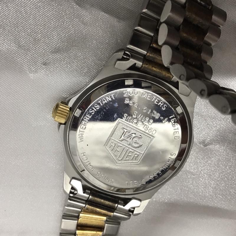 タグホイヤー TAG Heuer 腕時計 アナログ(クォーツ式) 964 013 2000 プロフェッショナル ロゴ、文字 金 / ゴールド / X 銀 / シルバー / メンズ USED 古着 中古 10115448