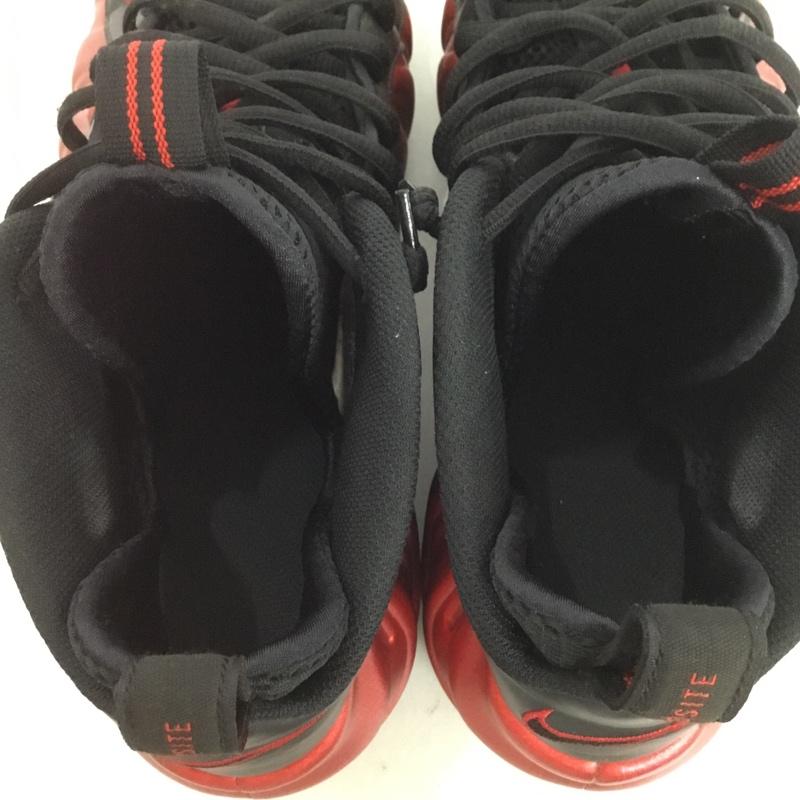 ナイキ NIKE スニーカー スニーカー 624041-604 AIR FOAMPOSITE PRO バスケットシューズ 28.5cm 28.5cm ロゴ、文字 赤 / レッド / X 黒 / ブラック / メンズ USED 古着 中古 10133280
