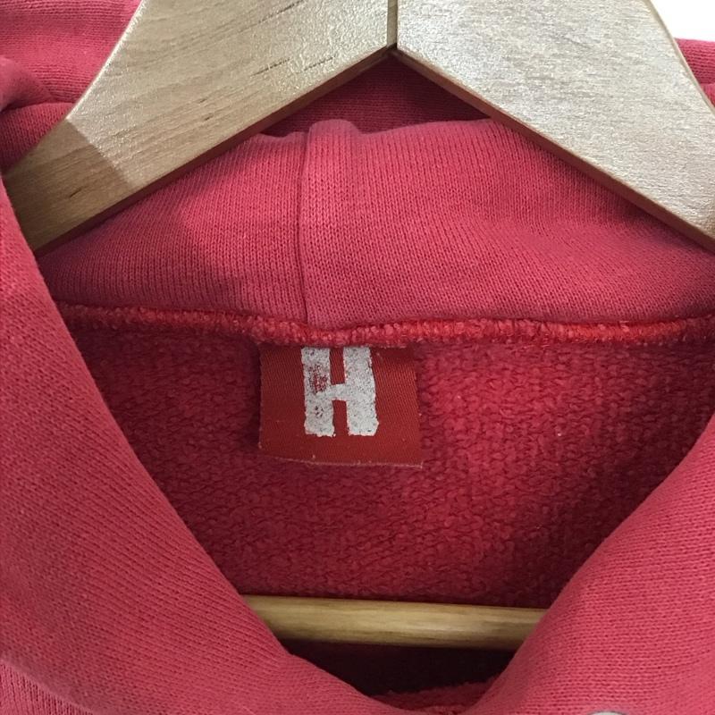 ヒステリックグラマー HYSTERIC GLAMOUR パーカー 長袖 長袖パーカー プルオーバーパーカー スウェット FREE ロゴ、文字 赤 / レッド / レディース USED 古着 中古 10130917