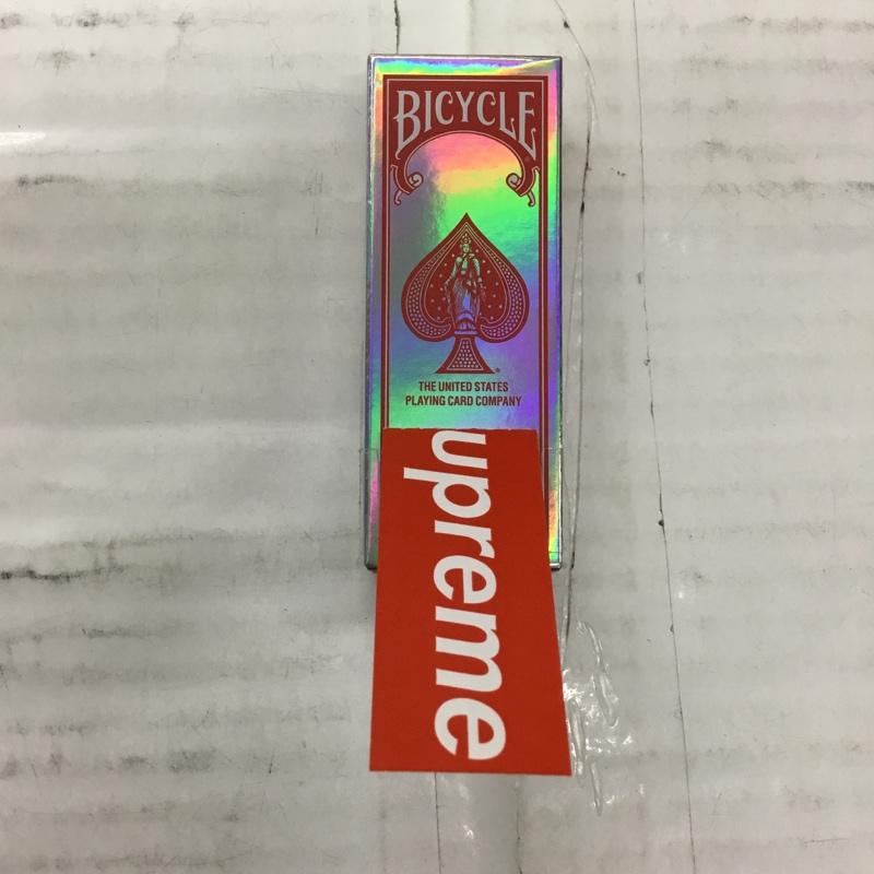 シュプリーム Supreme ファッション小物 ファッション小物 Bicycle Holographic Slice Cards 23FW トランプ カード ロゴ、文字 マルチカラー / マルチカラー / メンズ USED 古着 中古 10106335