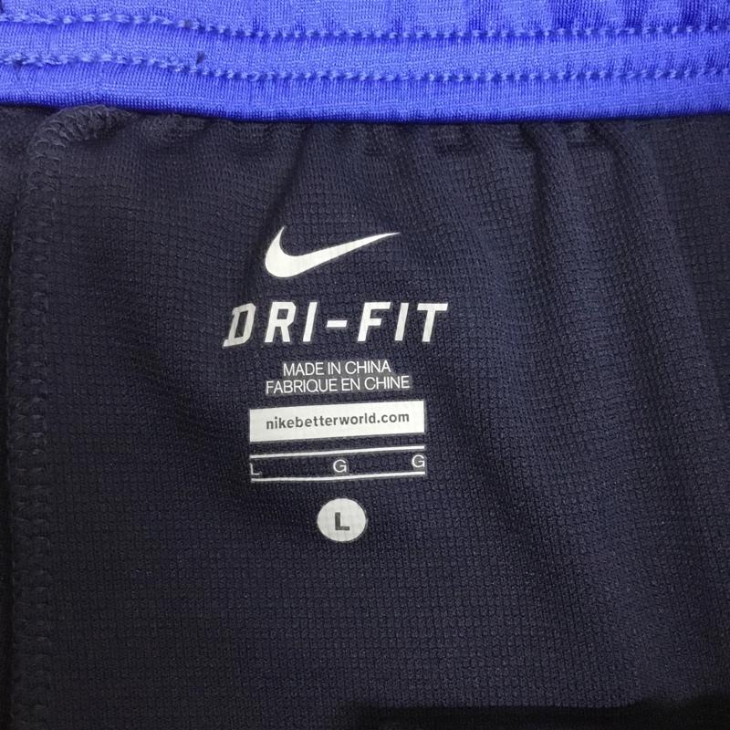 ナイキ NIKE ボトムス ボトムス ジャージ L ロゴ、文字 X プリント 紺 / ネイビー / メンズ USED 古着 中古 10135019