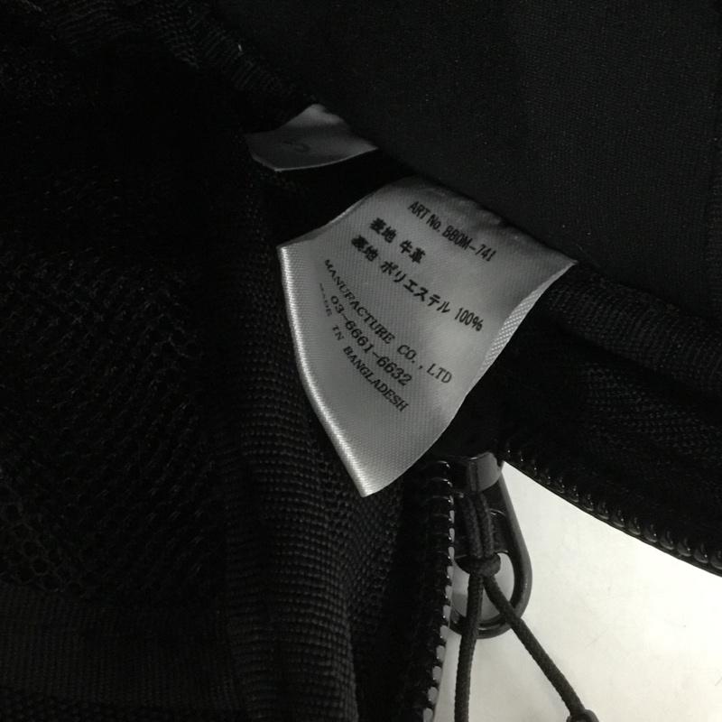 ブロスキーアンドサプライ BROSKI&SUPPLY ウエストバッグ ウエストバッグ BBOM-741 レザー ロゴ、文字 黒 / ブラック / メンズ USED 古着 中古 10136707