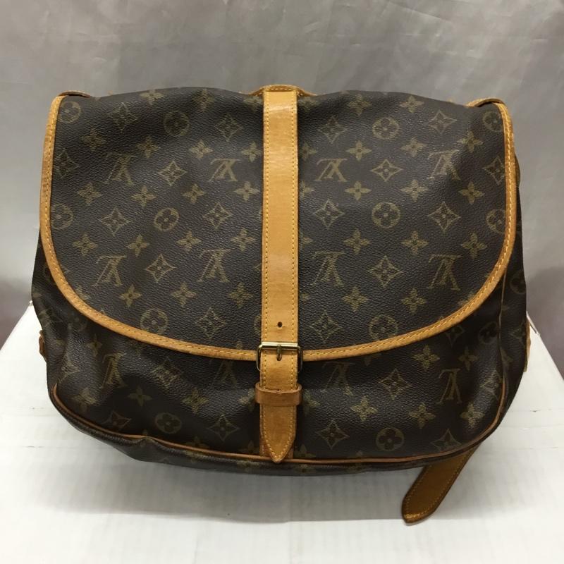 ルイヴィトン LOUIS VUITTON ショルダーバッグ ショルダーバッグ AR0912 ソミュール35 モノグラム 総柄 茶 / ブラウン / X ダークブラウン / ダークブラウン / レディース USED 古着 中古 10119193