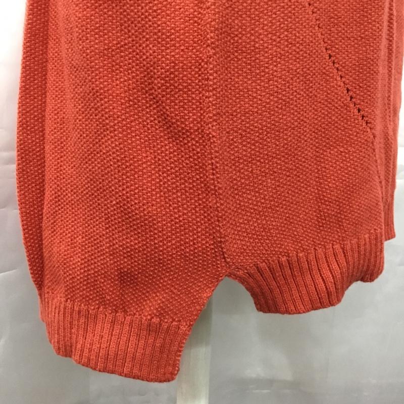 アールシーダブリュービー RCWB カットソー 半袖 4209AR70-0140 コットンニット 刺繍 FREE 花柄 赤 / レッド /  レディース USED 古着 中古 10107430