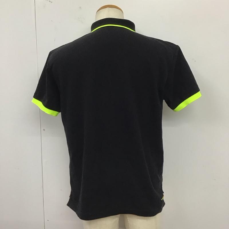 エフシーレアルブリストル F.C.Real Bristol ポロシャツ 半袖 半袖ポロシャツ カラーシャツ 半袖カットソー M ロゴ、文字 黒 / ブラック / メンズ USED 古着 中古 10123977