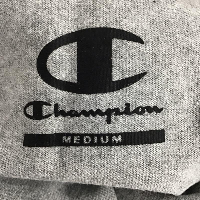 チャンピオン Champion パンツ ショートパンツ C3-X518 ショートパンツ ハーフパンツ M ロゴ、文字 灰 / グレー / メンズ USED 古着 中古 10135455
