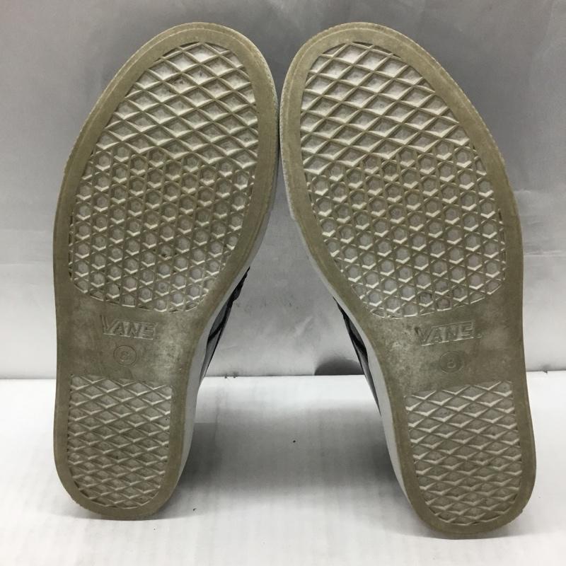 バンズ VANS ローファー ローファー V3290NP 26cm 26.0cm 無地 黒 / ブラック / X 白 / ホワイト / メンズ USED 古着 中古 10114717