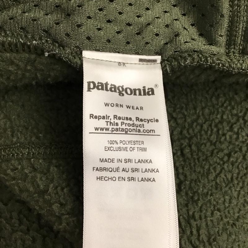 パタゴニア patagonia ベスト ベスト 22820fa17 ジップアップベスト フリースベスト ノースリーブカットソー M ロゴ、文字 カーキ / カーキ / メンズ USED 古着 中古 10124202