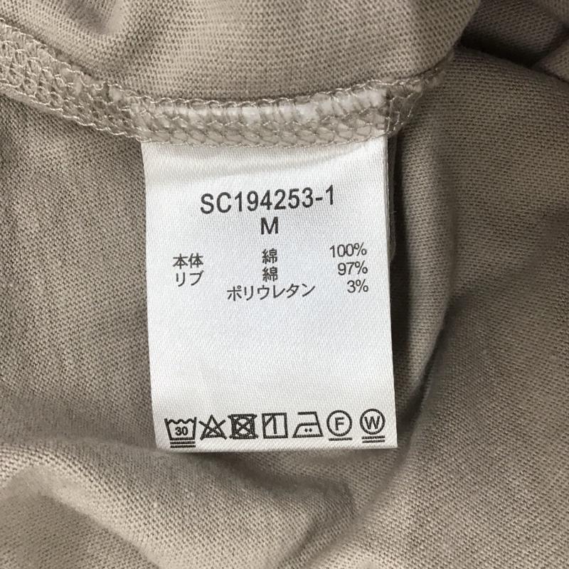 スタディオクリップ studio CLIP Tシャツ 半袖 SC194253-1 ボートネック M 無地 灰 / グレー / レディース USED 古着 中古 10117032