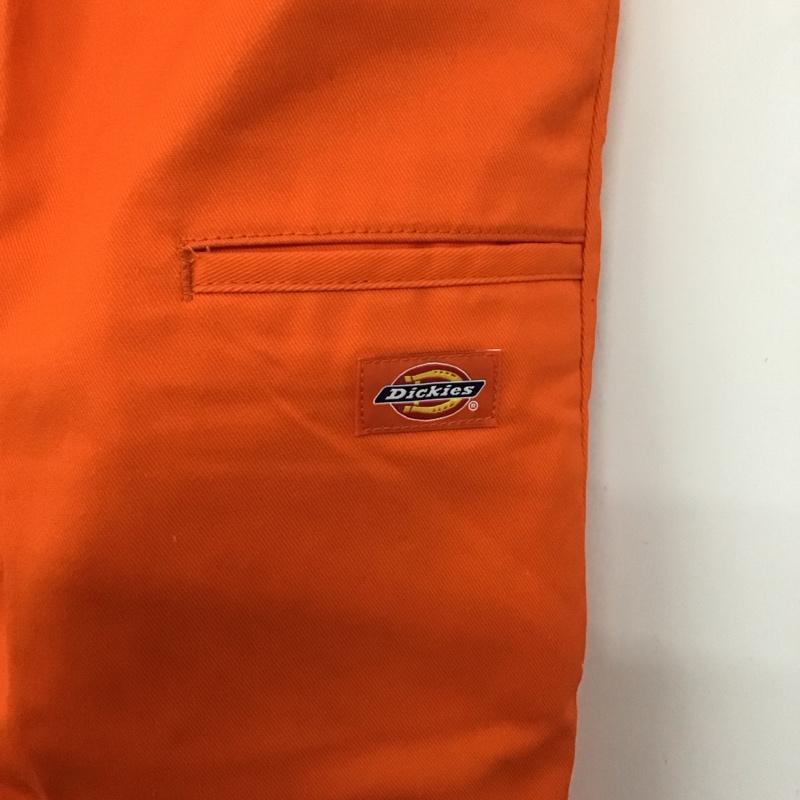 ディッキーズ Dickies パンツ ワークパンツ、ペインターパンツ ワークパンツ ワイドパンツ カジュアルパンツ 32インチ 無地 橙 / オレンジ /  メンズ USED 古着 中古 10123769