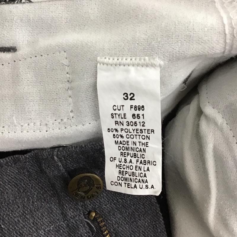 ベンデイビス BEN DAVIS パンツ ワークパンツ、ペインターパンツ 32インチ 無地 灰 / グレー / メンズ USED 古着 中古 10128808