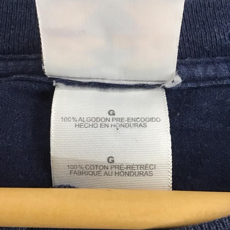 ハードロックカフェ HARD ROCK CAFE Tシャツ 半袖 半袖カットソー プリントTシャツ クルーネックカットソー L プリント 紺 / ネイビー / メンズ USED 古着 中古 10134921